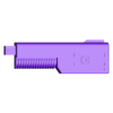 barrel middle (1).stl 3D Printable Files: Stunt Visitor's Rifle + Visitors Pistol from 1983 V Series