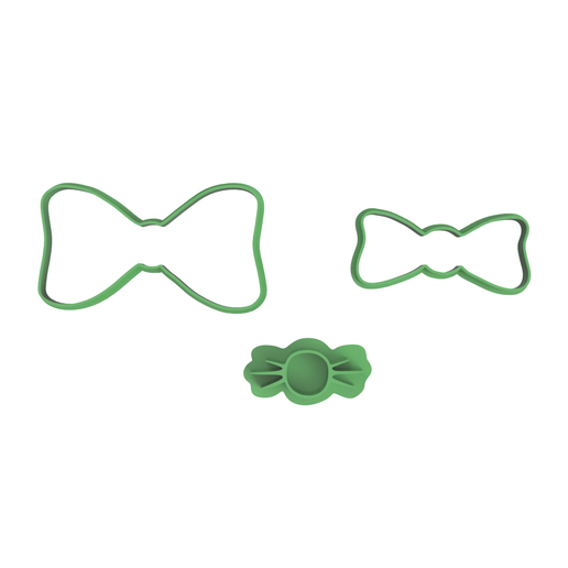 Bow Tie Cookie Cutter 3D model