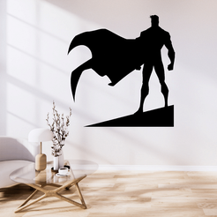 superman-home.png SuperMan 2D Art mural
