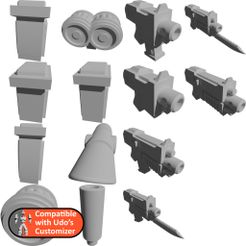 folder.jpg Бесплатный 3D файл Базовое оружие для настройки оружия・Идея 3D-печати для скачивания