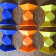 Coordinate-motion cube puzzle