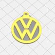 VW Keyring.jpg Volkswagen (VW) Badge Keyring