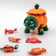 C6414D34-D16D-4677-8314-F7BF72472929.jpg STL file CUTE FLEXI PRINT-IN-PLACE PUMPKINS TORTOISE・3D printer design to download