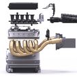 v10enginelambo5.jpg Lamborghini Huracan V10 Engine 3D Print