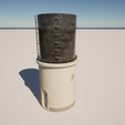 Image1.png PLM water tower for 100 m3 HO metal tank (1/87)