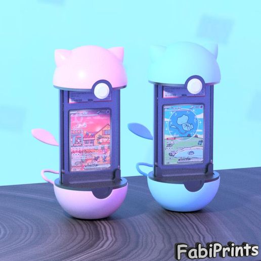 PSA Slab Holder Pokemon Mew Ball - 3D model önizlemesi