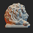 Lion_01_printable__002.jpg 3D-Scan Messing Löwen - 3D-Druck bereit