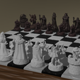 chess01.png Fantasy human army chess pieces