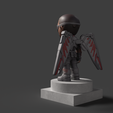 Falcon_Rendered-6.png Chibi Falcon Sam Wilson Marvel 3D STL File