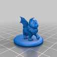 Manticore_-_Simple_Base.png Baby Manticore - Tabletop Miniature