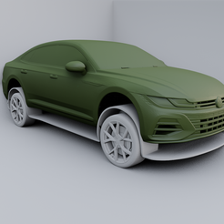 1.png Fichier STL Volkswagen Arteon R 2022・Objet imprimable en 3D à télécharger