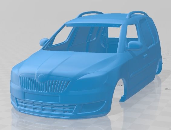 Skoda-Praktik-2011-1.jpg Download file Skoda Praktik 2011 Printable Body Car • 3D printable template, hora80