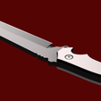 3.png Residual Evil 4: Remake - Ada Wong combat knife 3D model