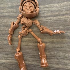 Cobotech 3D Druck Gelenkroboter Skelett, RoboSkeleton, Gelenkspielzeug, Halloween Dekoration