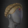 TwinsHead34RightFront.png Atomic Heart Twins Helmet for Cosplay
