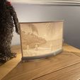 20201201_232504804_iOS.jpg Lithophane Stand for Ikea KAPPLAKE / HALVKLART / LEDBERG Spotlight