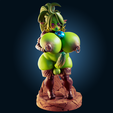 Gob-futa-2.png Goblin Girl Short & Stacked 3D Print Model