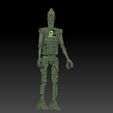 screenshot.2541.jpg Star Wars The Mandalorian . IG-12 droid .3D action figure .OBJ Kenner style.