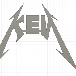Fichier STL gratuit Logo Metallica 🗿・Plan pour imprimante 3D à  télécharger・Cults