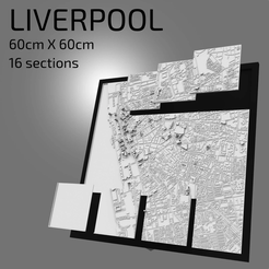 Schermata-2021-12-02-alle-13.23.09.png STL file 3D Liverpool | Digital Files | 3D STL File | Liverpool 3D Map | 3D City Art | 3D Printed Landmark | Model of Liverpool Skyline | 3D Art・3D print model to download