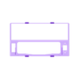 ft8900_stereo_2din.stl Ham Radio + Stereo Mount for FT-8900, FT-8800 Honda Fit 09-13
