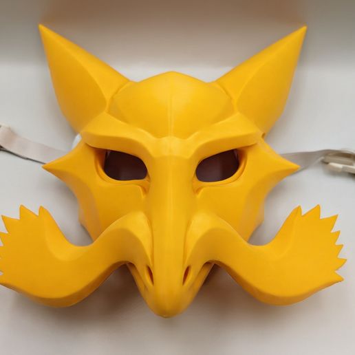 Alakazam Mask – Pokémon Psychic Cosplay Prop