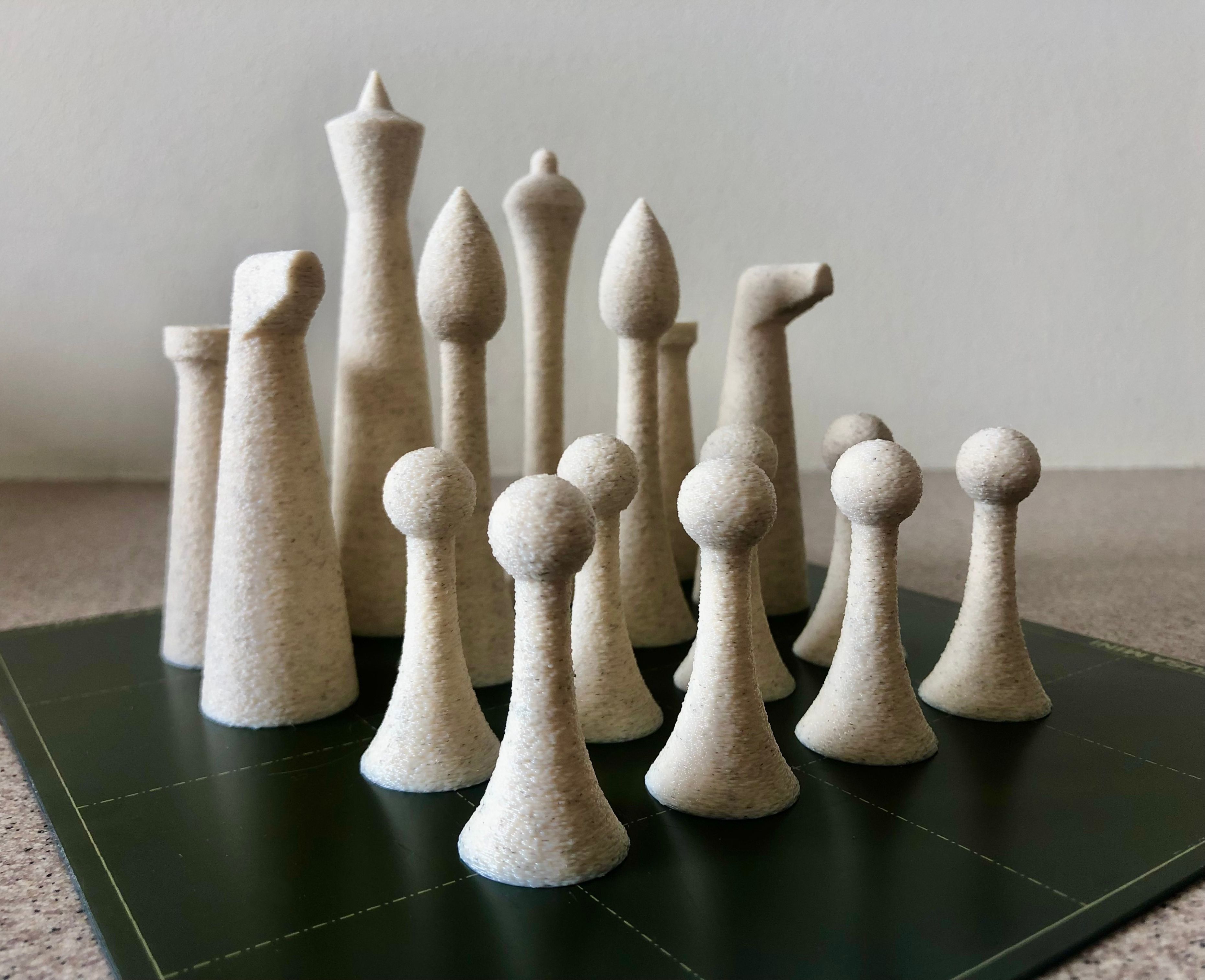 IMG-0012s.jpg Free 3MF file Herman Ohme's Chess Set・3D printer design to download, Kostka3D