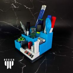IMG_1772.jpg 3D file Modular Desk Organizer・3D printing template to download