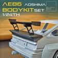 a5.jpg Classic Bodykit for AE86 AOSHIMA 1-24th Modelkit