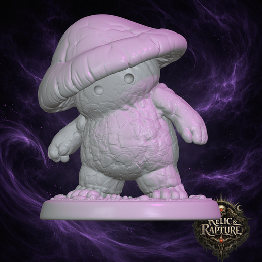 Myceling Scout – Fungal Swarm Miniature – 35mm Tabletop STL