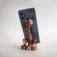 Phone.jpeg Voronoi Bone - cell phone holder - Femur