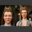 cults-1.jpg Margaery Tyrell 1/6 scale figure headsculpt tiara included