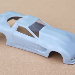 CORVETTE C5 COUPE PROMOD - SLOT DRAG BODY