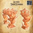 Elven-TreeTowers-2-re.jpg Elven TreeTowers 28 mm Tabletop Terrain