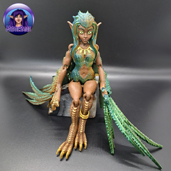 Mystic-Harpy-4.png Fichier 3D Harpie mystique・Objet imprimable en 3D à télécharger