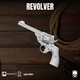 REVOLVER on ae |e tsi (2) cgtrader cance Boh ms REVOLVER FOR 6 INCH ACTION FIGURES