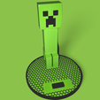 Photoroom-20250105_135739.png XBOX MINECRAFT CREEPER CONTOLLER STAND / HOLDER / JOYSTICK HOLDER / XBOX