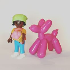 IMG_7024.jpg STL-Datei Ballon Hund Dekoration・3D-Drucker-Vorlage zum herunterladen