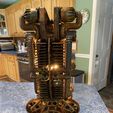 Koks-Ofen - Lampe im Steampunk-Stil