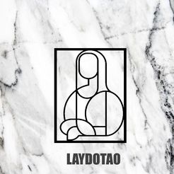 Sin-título.jpg MONA LISA EINFARBIGES BILD WANDDEKORATION