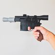 IMG_1485.JPG Free STL file Han Solo's DL-44 Heavy Blaster Pistol - 3D Model kit・3D printer design to download, 3DMXStudio
