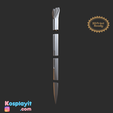 <1 Vay Ready ee Kosplayit Og Rotel Genshin Impact - Eula Skill Sword -  Digital 3D Model Files - Divided for 3D Printing