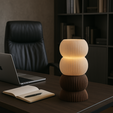 6253c0d7-fc20-4cfb-9193-b1629a968c5b.png MODERN LAMP 3D Print Files STL, Minimalistische Tischleuchte, Modernes Design, Einfacher Druck, Supportfrei, ORBELA