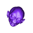 Cabeza sin pelo.stl STL file Gollum - The Hobbit - The Lord of the Rings・3D printable model to download