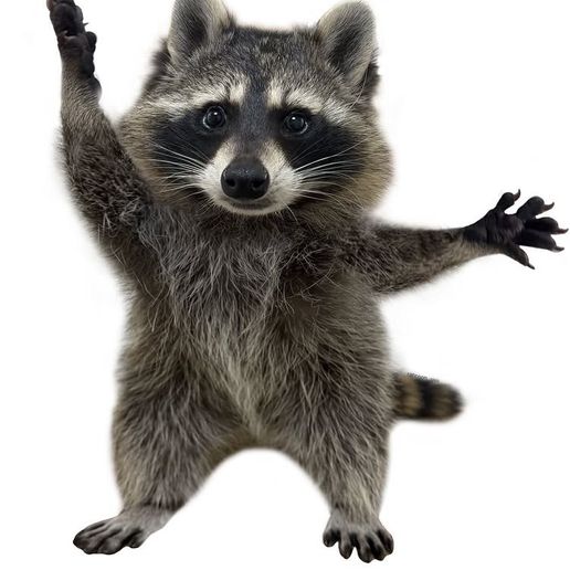 Love Racoons 3D model