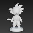 Chibi-Son-Goku-Figure-Model-6.jpg Le joyeux héros de la race Saiyan en 3D : figurine de Son Goku Chibi