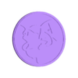 Pika_Coin_fix_back.stl Pokemon Go Community Day #1 coin - Pikachu