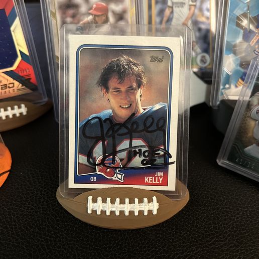 American Football Baseball Card Stand Display STL File for 3D  printingCults