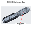 RID2001-Optimus-Gun-3.png TRANSFORMERS ROBOT TRAVESTITI OPTIMUS PRIME PISTOLA (CONVOGLIO DI FUOCO)