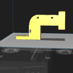 soporte_kingroon_2.0_Dcha.png Archivo STL gratis guía filamento Kingroon KP3S Pro・Objeto para impresora 3D para descargar